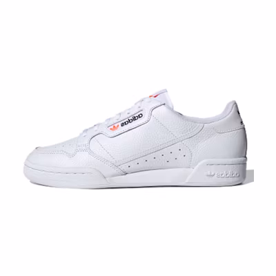 adidas originals Continental 80 'White Gray Red'
