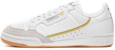 adidas originals Continental 80 'White Yellow Gray' EG6382 adidas originals Continental 80 'White Yellow Gray' EG6382