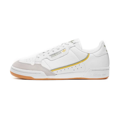 adidas originals Continental 80 'White Yellow Gray'