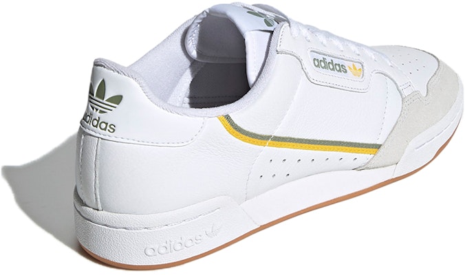 아디다스 오리지널 컨티넨탈 80 화이트/옐로/그레이 EG6382 Shop 아디다스 오리지널 컨티넨탈 80 화이트/옐로/그레이 EG6382