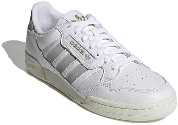 adidas originals Continental 80 Stripes 'White Grey' GZ6266 Lookbook adidas originals Continental 80 Stripes 'White Grey' GZ6266