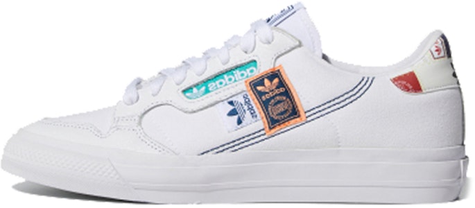 阿迪达斯经典 Continental Vulc '白蓝绿' FX3810 Buy 阿迪达斯经典 Continental Vulc '白蓝绿' FX3810