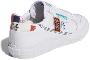 阿迪达斯经典 Continental Vulc '白蓝绿' FX3810 Lookbook 阿迪达斯经典 Continental Vulc '白蓝绿' FX3810