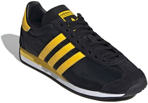 adidas originals Country OG 'Black Yellow' FV1220 Lookbook adidas originals Country OG 'Black Yellow' FV1220