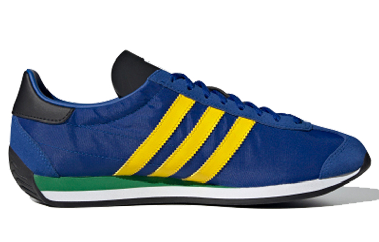 Order 阿迪达斯三叶草 Country OG '蓝黄绿' FW3275