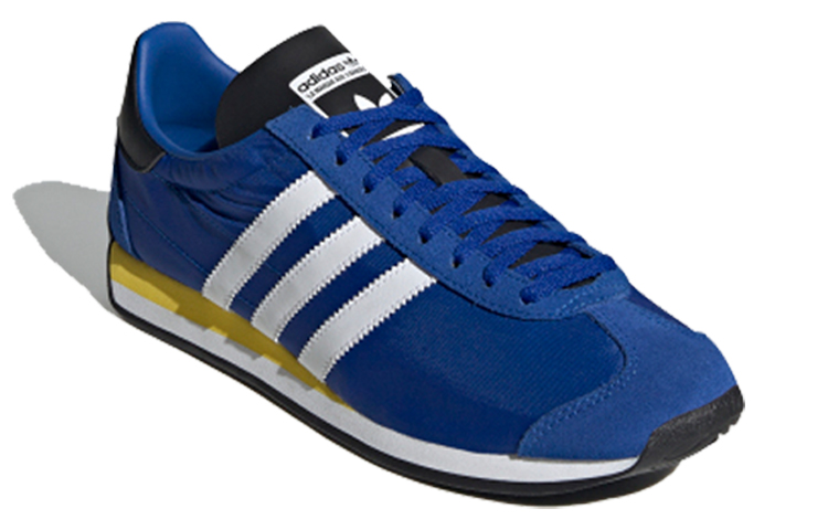 Lookbook 阿迪达斯三叶草 Country OG '蓝黄绿' FW3275