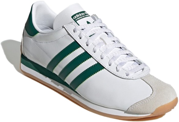 adidas originals Country Og 'Footwear White College Green Gum' FZ0013 Lookbook adidas originals Country Og 'Footwear White College Green Gum' FZ0013