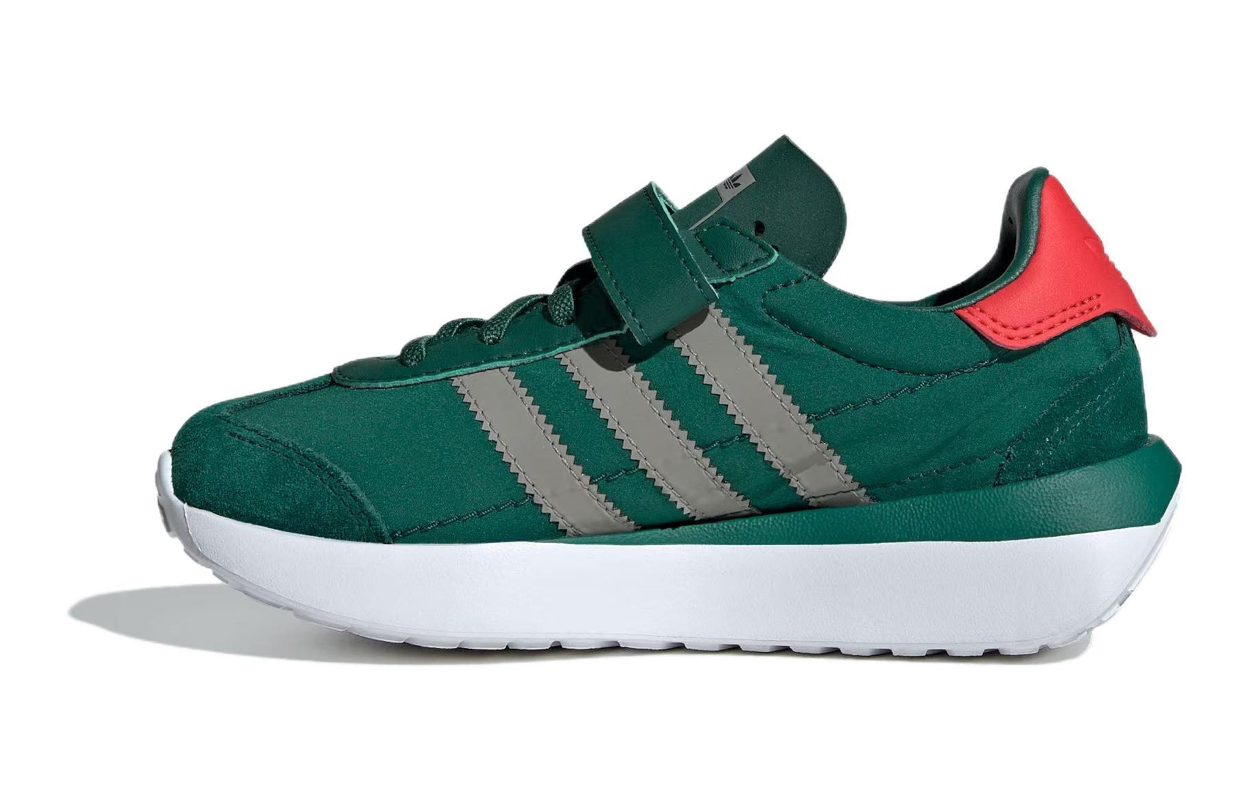 購買 兒童 adidas originals COUNTRY Xlg 舒適 減震 兒童休閒鞋 綠色 - Novelship