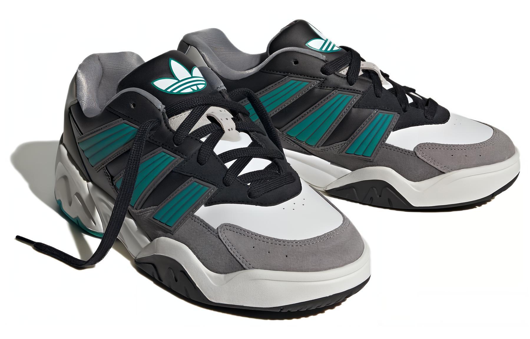 Lookbook adidas Originals Court Magnetic 'Negro Blanco Gris' IF5378