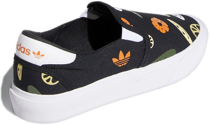 adidas originals Court Rallye Slip 'Black Smile Face' GV7192 Shop adidas originals Court Rallye Slip 'Black Smile Face' GV7192