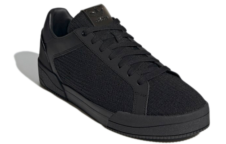 Lookbook adidas originals Court Tourino 舒適耐磨滑板鞋 炭黑