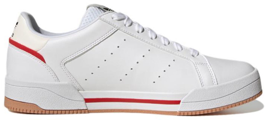 아디다스 오리지널 코트 투리노 '화이트 레드' GX4378 Order 아디다스 오리지널 코트 투리노 '화이트 레드' GX4378