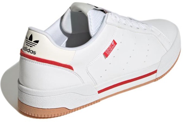 아디다스 오리지널 코트 투리노 '화이트 레드' GX4378 Shop 아디다스 오리지널 코트 투리노 '화이트 레드' GX4378