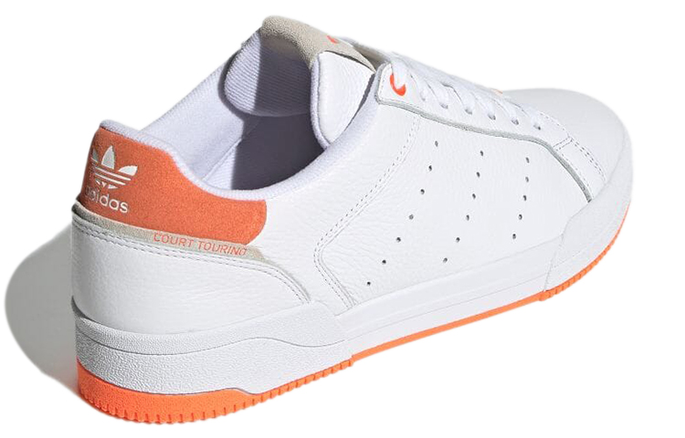 Shop adidas Originals Court Tourino ''Blanc Orange'' H02184
