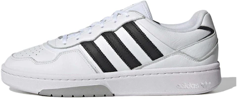 adidas Originals Courtic Leather Low-Top Sneakers White Black Casual JQ5042 adidas Originals Courtic Leather Low-Top Sneakers White Black Casual JQ5042