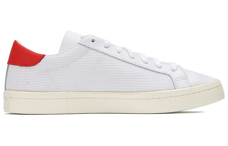 Order adidas Originals CourtVantage Heel ''Wit Rood'' BZ0428