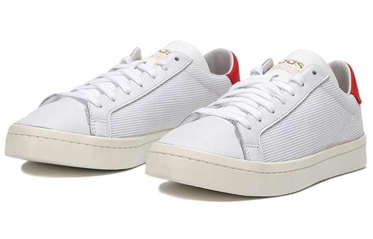 Lookbook adidas Originals CourtVantage Heel ''Wit Rood'' BZ0428