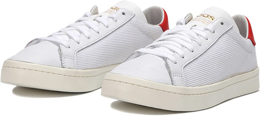 adidas Originals CourtVantage Heel 'Putih Merah' BZ0428 Lookbook adidas Originals CourtVantage Heel 'Putih Merah' BZ0428