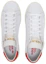Shop adidas Originals CourtVantage Heel ''Wit Rood'' BZ0428