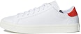 adidas Originals Courtvantage Kasut Skate Kasual Putih Merah Unisex 'White Red' CQ2566