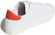 adidas Originals Courtvantage Kasut Skate Kasual Putih Merah Unisex 'White Red' CQ2566