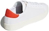 Shop adidas Originals Courtvantage Kasut Skate Kasual Putih Merah Unisex 'White Red' CQ2566