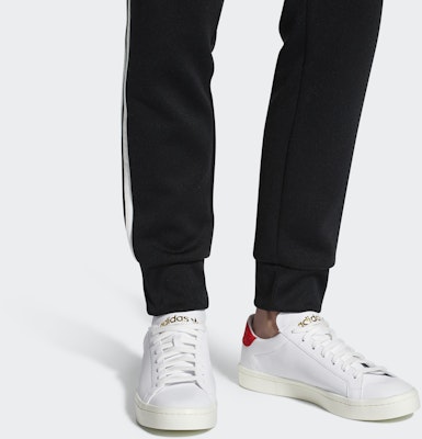 adidas Originals Courtvantage Kasut Skate Kasual Putih Merah Unisex 'White Red' CQ2566 Sizing adidas Originals Courtvantage Kasut Skate Kasual Putih Merah Unisex 'White Red' CQ2566