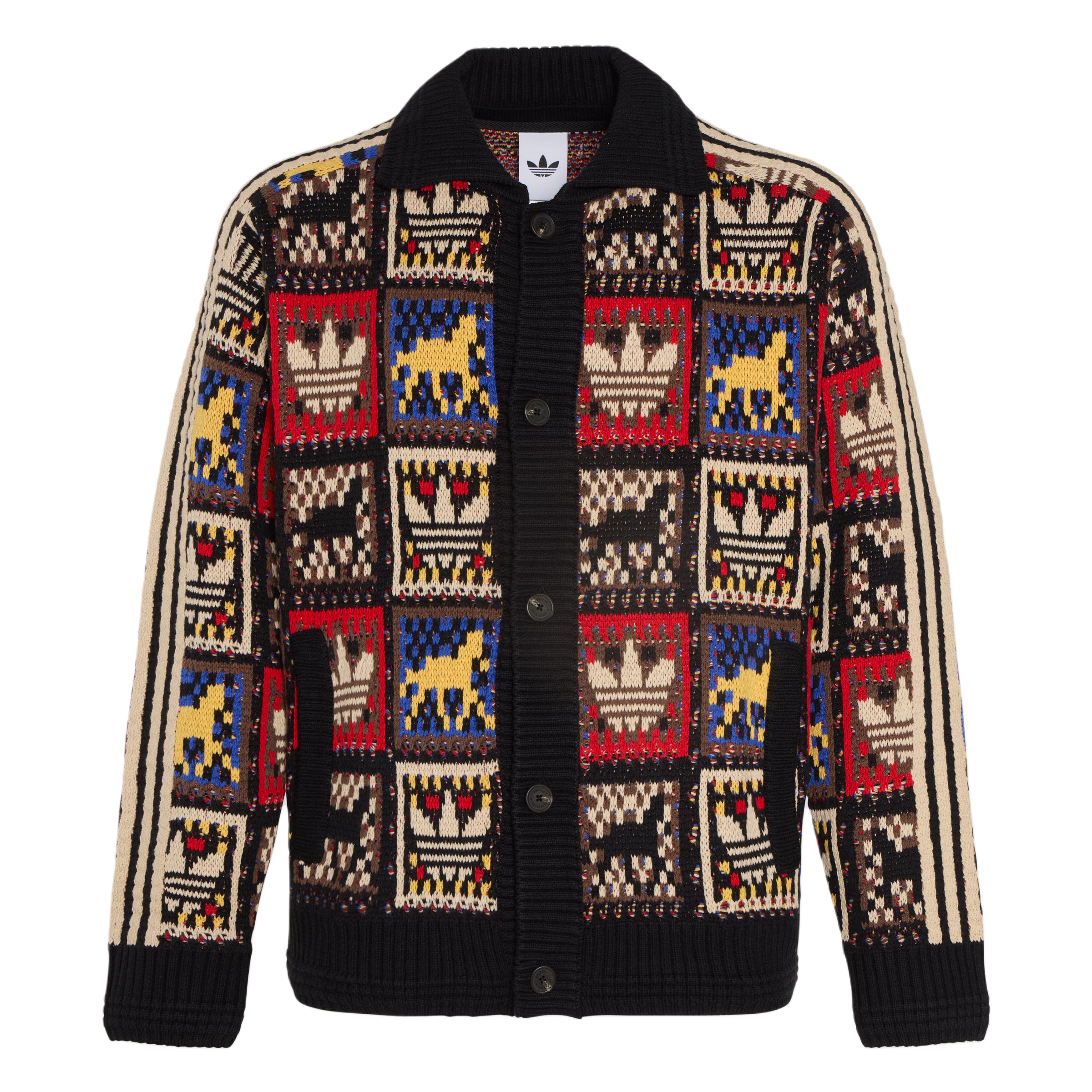 adidas Originals Crafted Jacket Sweater CNY Year of the Horse Unisex Knit Top. KR2801