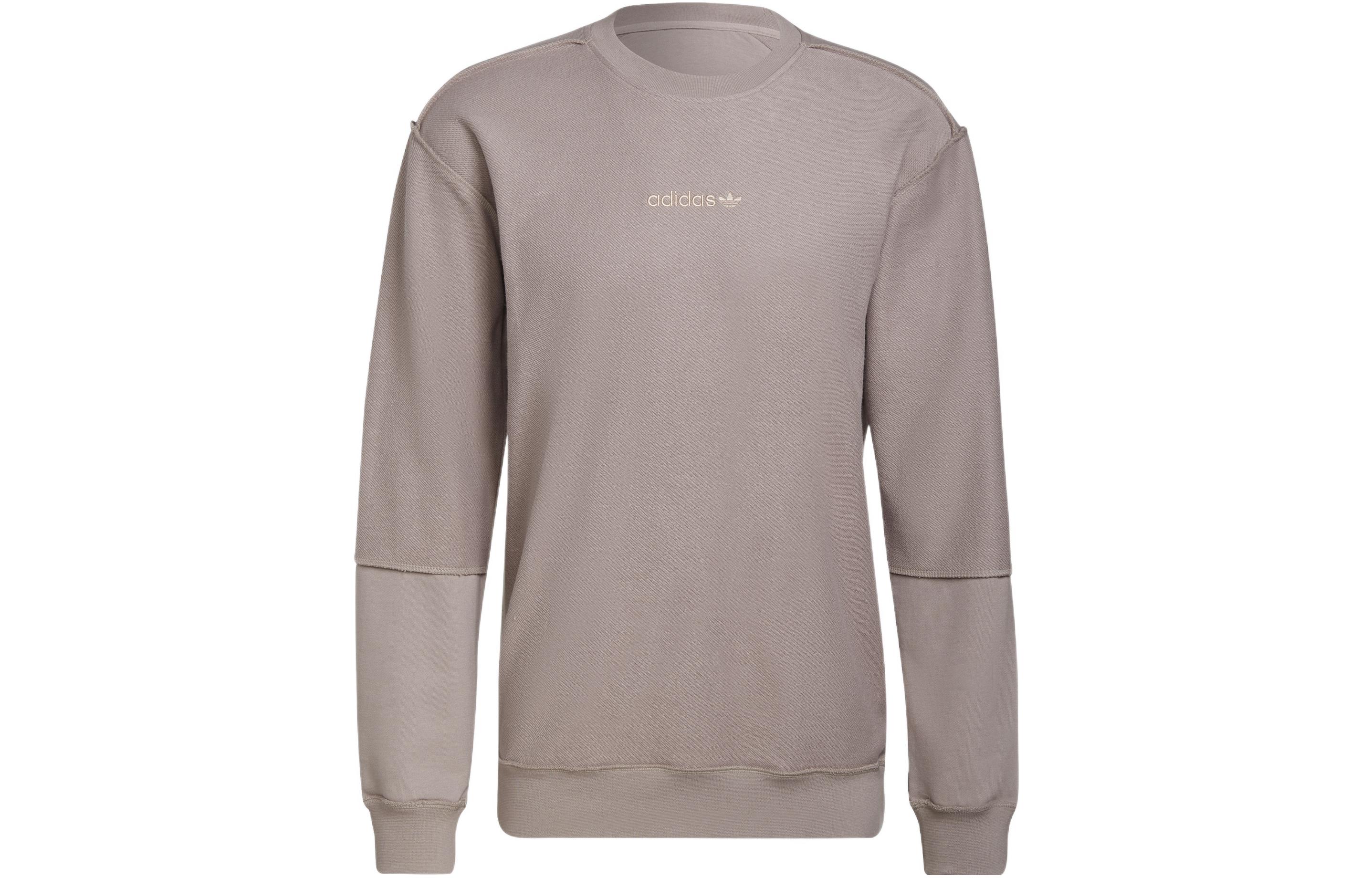 adidas Originals Crewneck Pullover Sweatshirt Light Grey HP0436