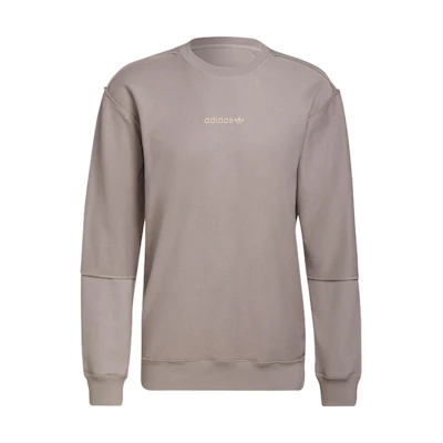 adidas Originals Crewneck Pullover Sweatshirt Light Grey HP0436