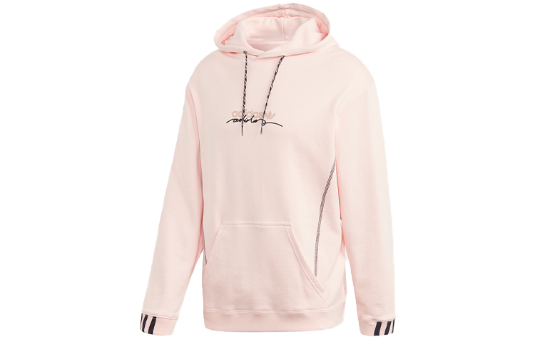 adidas Originals D Hoody Pullover Hoodie Solid Color Pink Tin GD9279