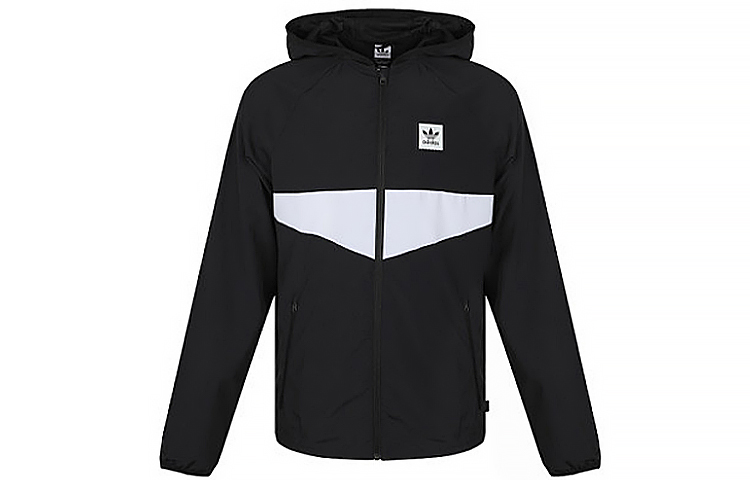 Buy adidas Originals Dekum Packable Windbreaker Jacket Black Sportswear FH8187