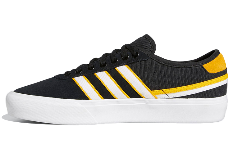 adidas originals Delpala 'Black White Yellow' FY7456