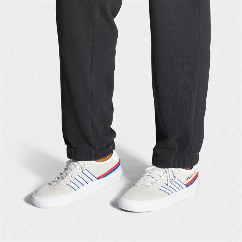 Sizing 아디다스 오리지널 델팔라 '화이트 블루 레드' (or) 델팔라 화이트/블루/레드 FY2990