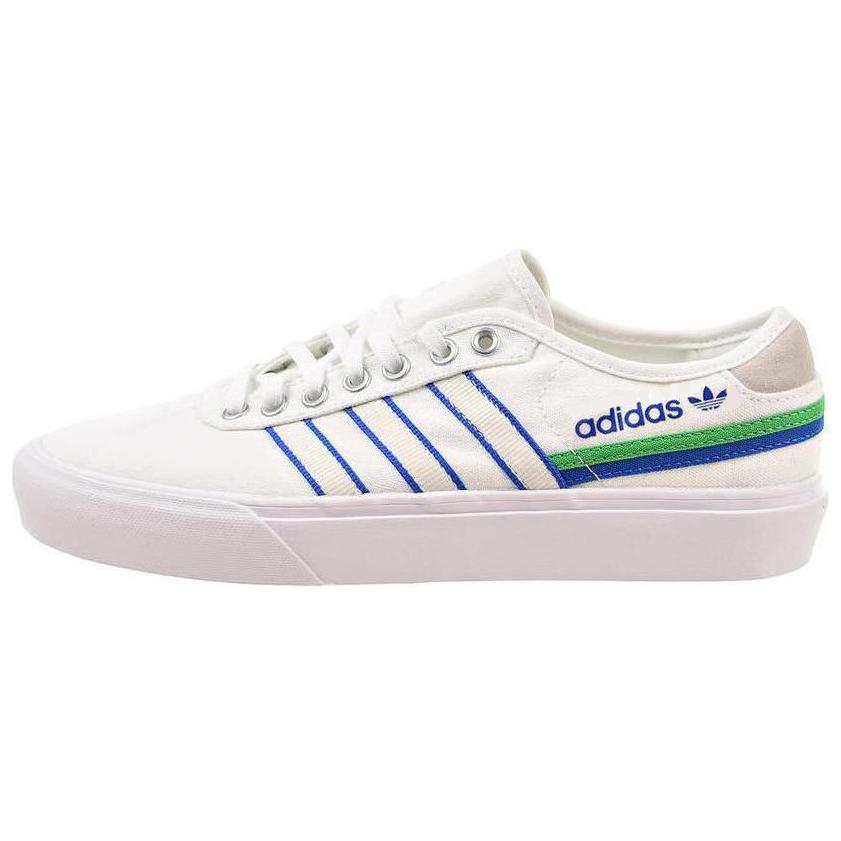 adidas Originals Delpala 'White Vivid Green' FY7479