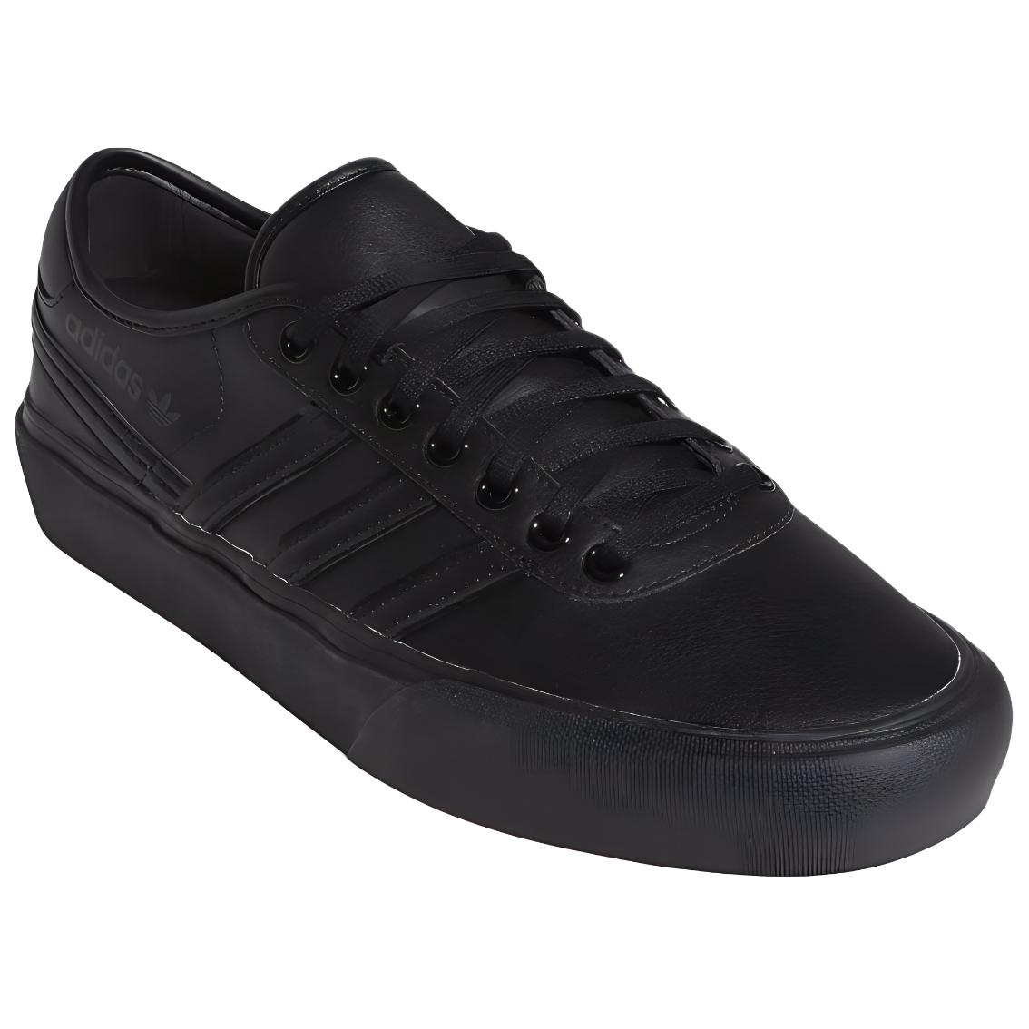 Lookbook Zapatillas adidas Originals Delpala Cl Cozy Antideslizantes Unisex Skate 'Negras'. H02386