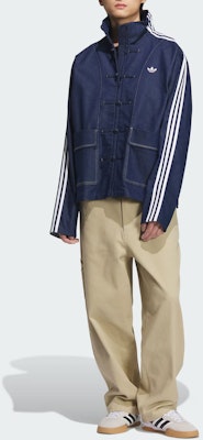 adidas Originals Denim Track Top Unisex - Stylish, Comfortable, and Relaxed Fit. JW1968 Lookbook adidas Originals Denim Track Top Unisex - Stylish, Comfortable, and Relaxed Fit. JW1968