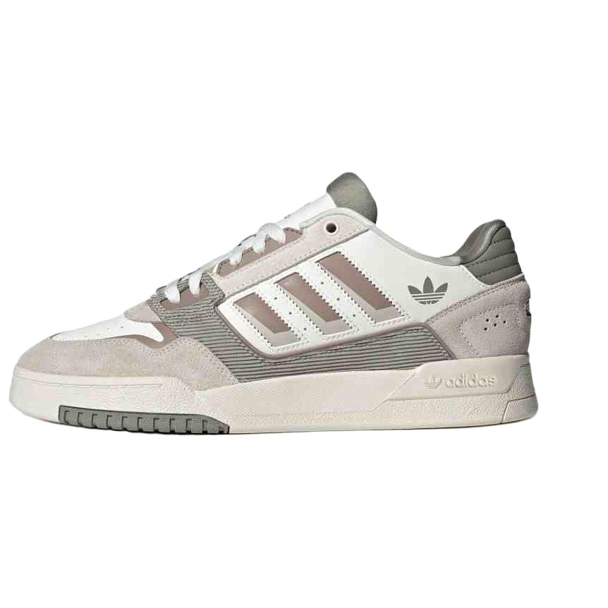 adidas Originals Drop Step 2.0 White Brown Low-Top Casual Sneakers JP9971