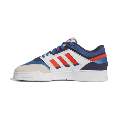adidas originals Drop Step Low 'White Red Blue'