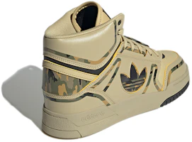 Shop adidas originals Drop Step 大尺寸 中筒 復古籃球鞋 男女同款 土黃