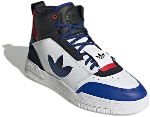 adidas Originals Drop Step Mid-Top Sneakers Putih/Hitam/Biru GW6188 Lookbook adidas Originals Drop Step Mid-Top Sneakers Putih/Hitam/Biru GW6188