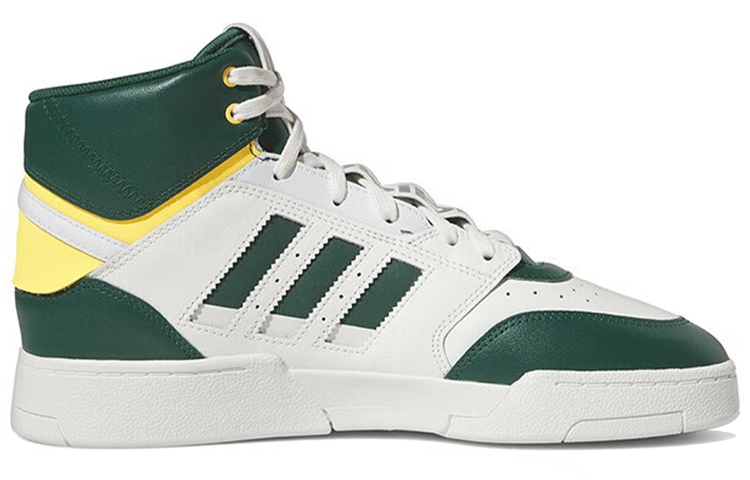 Order adidas originals Drop Step 舒適潮流 輕便耐磨防滑 高筒 滑板鞋 男女款 白綠