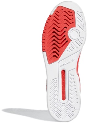 adidas originals Drop Step 'White Red' EF7138 Details for adidas originals Drop Step 'White Red' EF7138
