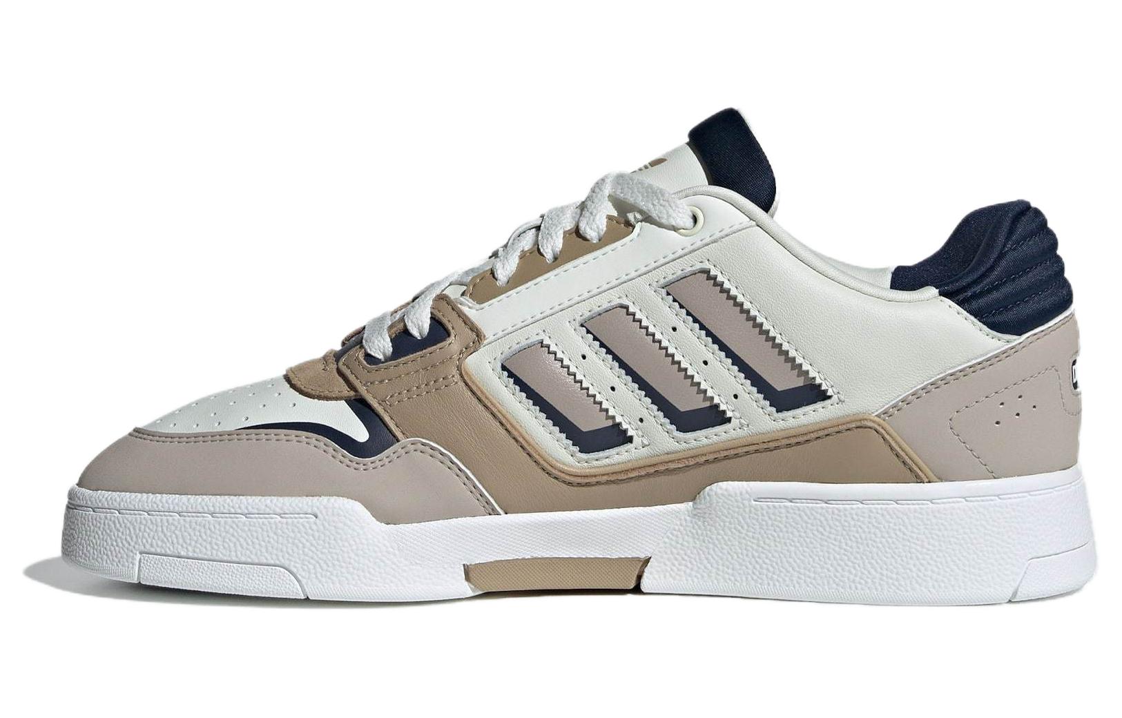 Lookbook 阿迪达斯三叶草 Drop Step Low 2.0 鞋款 '棕白色' IG4334