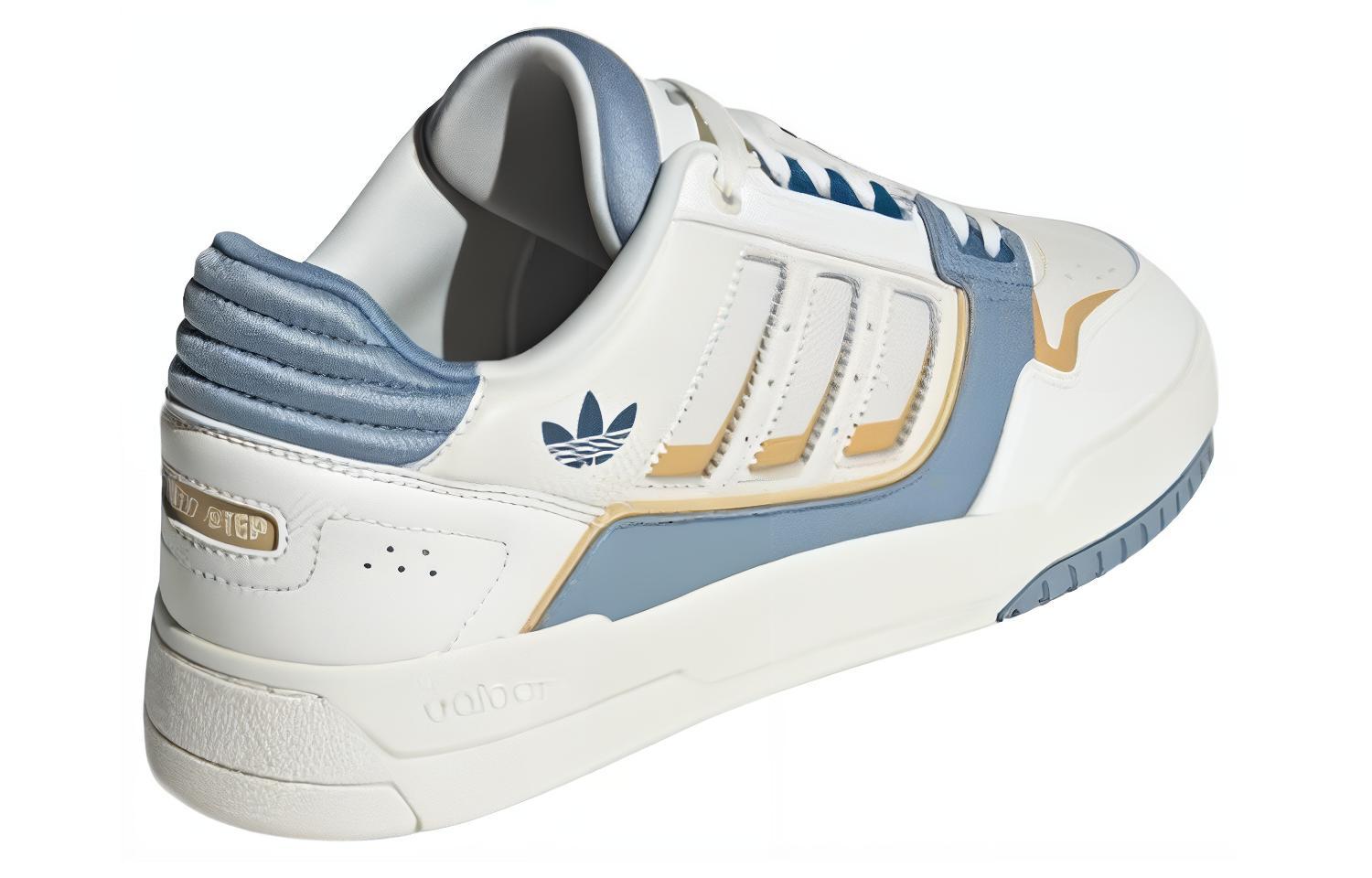 Lookbook アディダス ドロップステップ 2.0 白/ティール IG4336