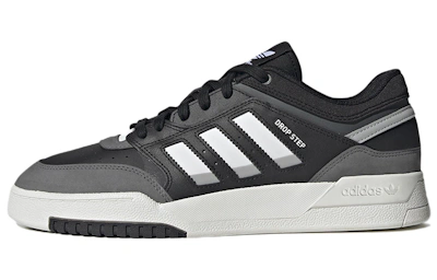 adidas originals Drop Step Low 'Black Dark Gray White' GW9733