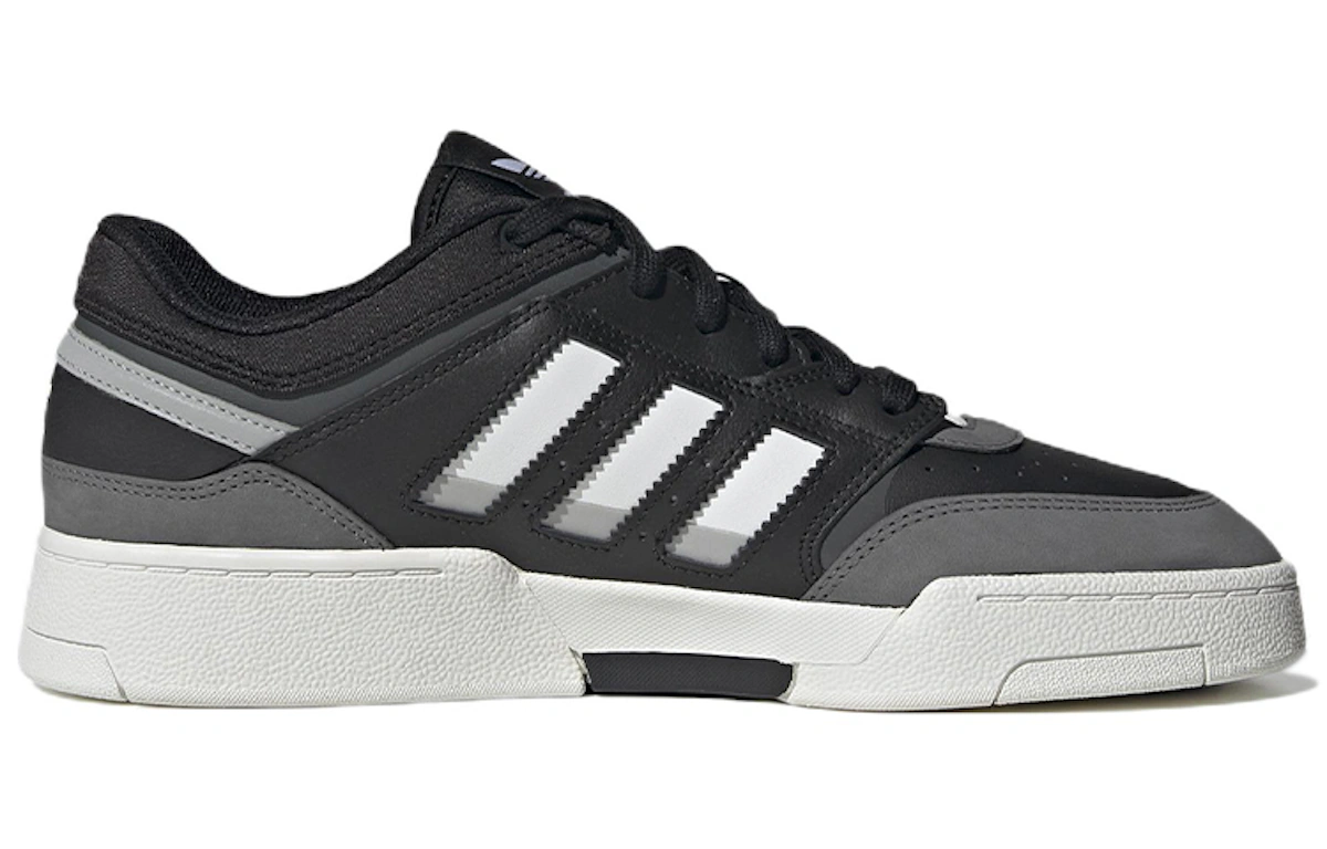 adidas originals Drop Step Low 'Black Dark Gray White' GW9733