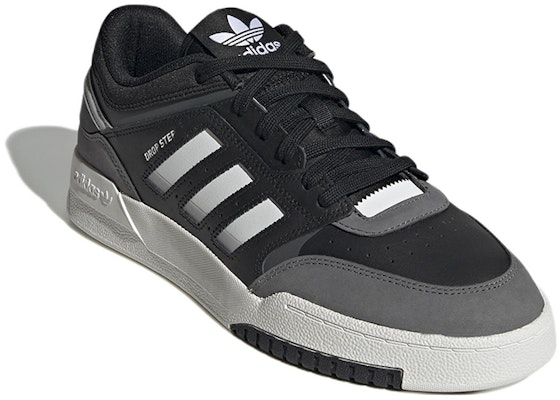 adidas originals Drop Step Low 'Black Dark Gray White' GW9733 Lookbook adidas originals Drop Step Low 'Black Dark Gray White' GW9733
