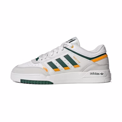 adidas originals Drop Step Low 'Grey White Green Yellow'