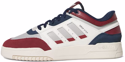 adidas Originals Drop Step Low Directional Shoes 'Navy Red' HQ7118 adidas Originals Drop Step Low Directional Shoes 'Navy Red' HQ7118